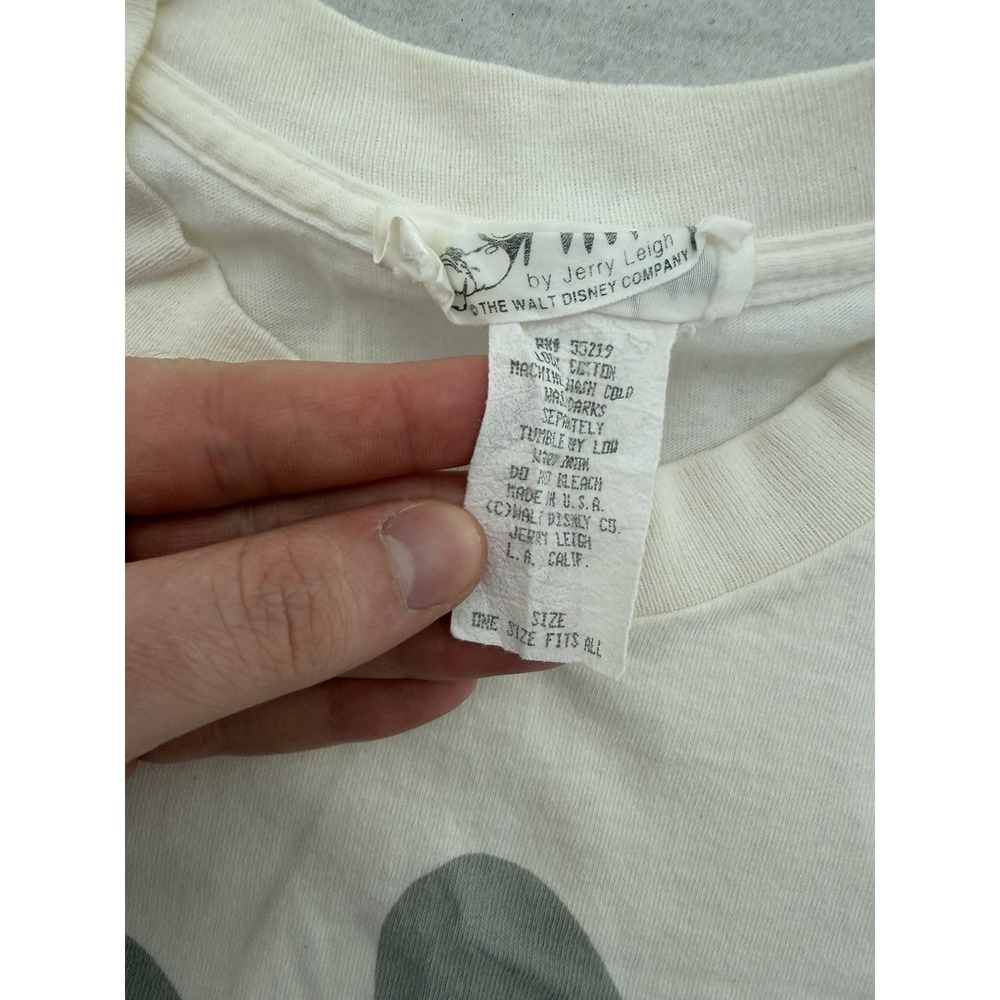 VTG Mickey Minnie Mouse Jerry Leigh T Shirt One Size Fits XL Single Stitch USA - Picture 4 of 7